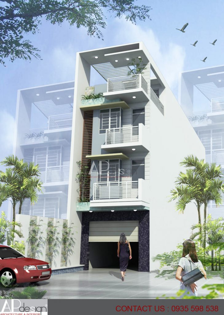 Thiết kế nhà phố Nguyễn Tri Phương - Quận 2